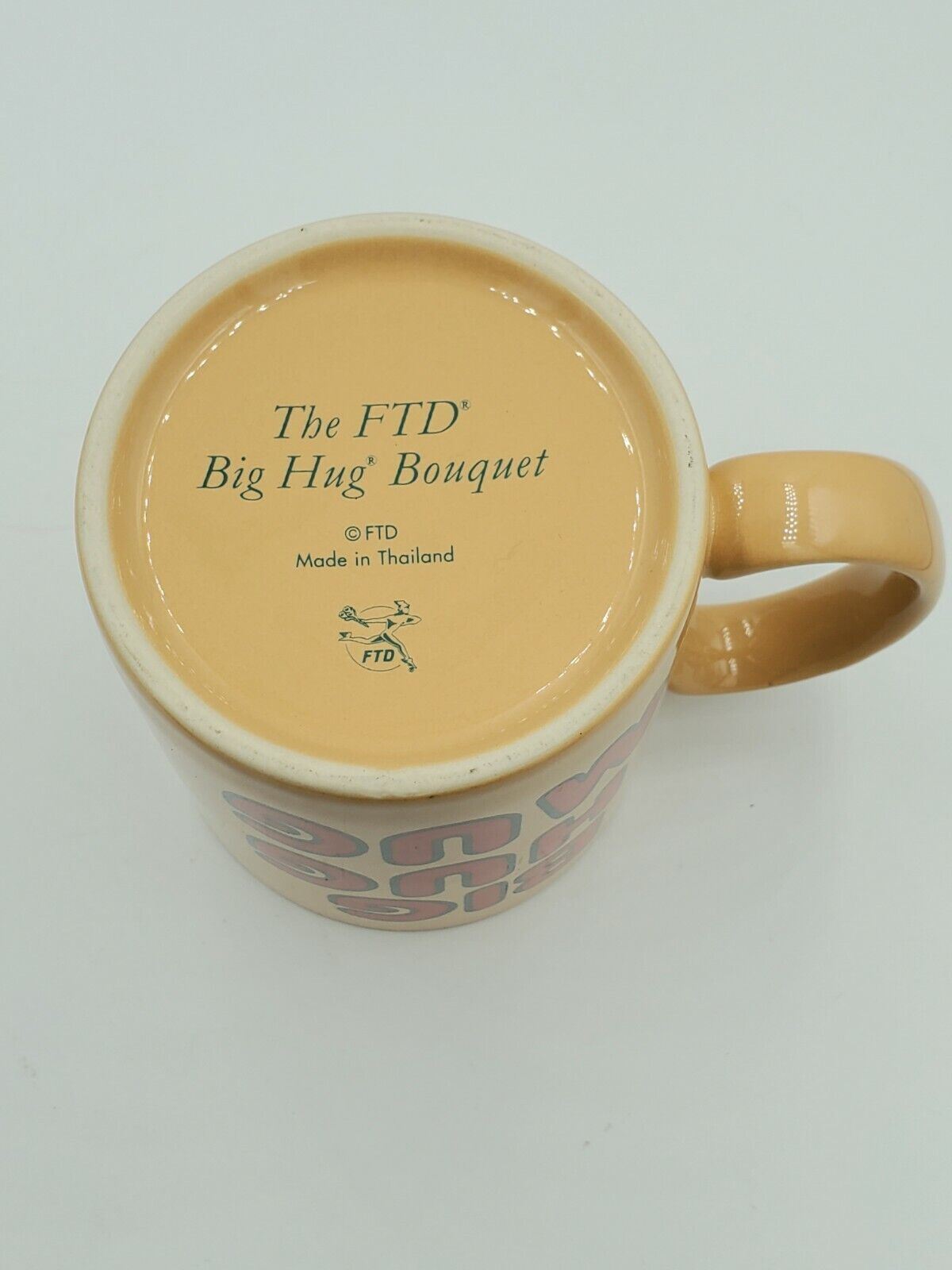Big Hug Mug Vintage Ceramic Coffee Cup