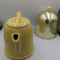 Vintage Hall Pottery USA Insulated Sunflower Yellow Teapot