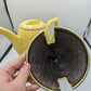 Vintage Hall Pottery USA Insulated Sunflower Yellow Teapot